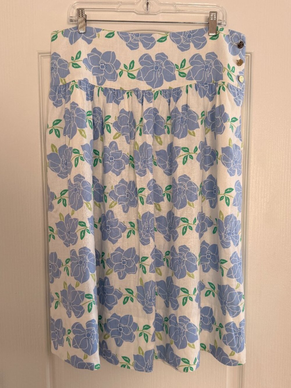 Draper James Flowered Print Skirt - Size L